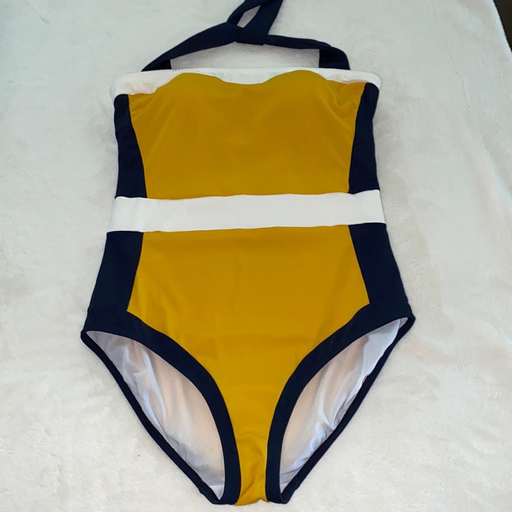 Boden Santorini Halterneck Swimsuit Size 12R